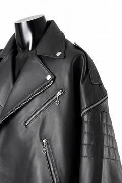 画像をギャラリービューアに読み込む, FACETASM×AVIREX ZIP DOUBLE RIDERS JACKET (BLACK)