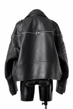 画像をギャラリービューアに読み込む, FACETASM×AVIREX ZIP DOUBLE RIDERS JACKET (BLACK)