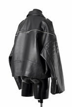 画像をギャラリービューアに読み込む, FACETASM×AVIREX ZIP DOUBLE RIDERS JACKET (BLACK)