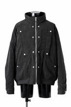 画像をギャラリービューアに読み込む, A.F ARTEFACT COVERALL BLOUSON / CORDUROY & QUILTING PADDED (BLACK)