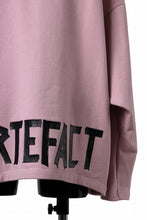 画像をギャラリービューアに読み込む, A.F ARTEFACT DOLMAN SWEAT HOODIE (PINK)