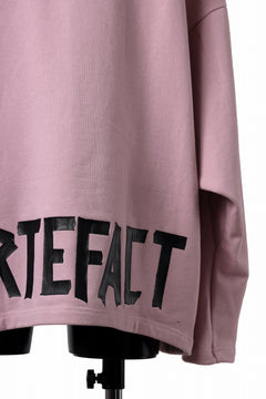 画像をギャラリービューアに読み込む, A.F ARTEFACT DOLMAN SWEAT HOODIE (PINK)