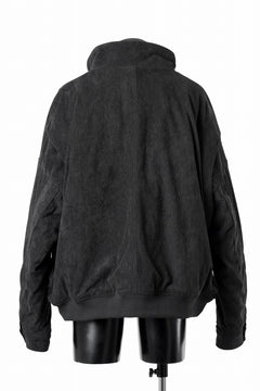 画像をギャラリービューアに読み込む, A.F ARTEFACT COVERALL BLOUSON / CORDUROY & QUILTING PADDED (BLACK)