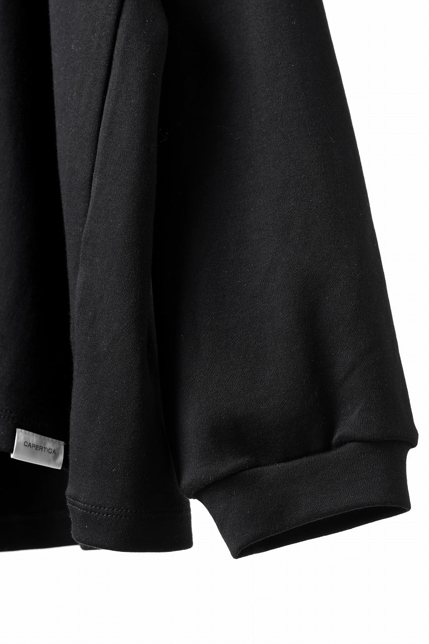 画像をギャラリービューアに読み込む, CAPERTICA LONG SLEEVE TEE / SUPER SOFT COTTON (BLACK)