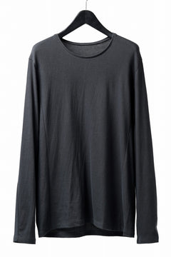 画像をギャラリービューアに読み込む, black crow x LOOM exclusive long sleeve tops / soft cotton jersey (d.grey)