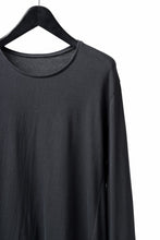画像をギャラリービューアに読み込む, black crow x LOOM exclusive long sleeve tops / soft cotton jersey (d.grey)