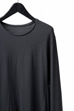 画像をギャラリービューアに読み込む, black crow x LOOM exclusive long sleeve tops / soft cotton jersey (d.grey)