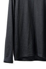 画像をギャラリービューアに読み込む, black crow x LOOM exclusive long sleeve tops / soft cotton jersey (d.grey)