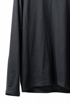 画像をギャラリービューアに読み込む, black crow x LOOM exclusive long sleeve tops / soft cotton jersey (d.grey)