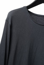 画像をギャラリービューアに読み込む, black crow x LOOM exclusive long sleeve tops / soft cotton jersey (d.grey)