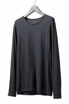 画像をギャラリービューアに読み込む, black crow x LOOM exclusive long sleeve tops / soft cotton jersey (d.grey)