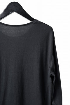 画像をギャラリービューアに読み込む, black crow x LOOM exclusive long sleeve tops / soft cotton jersey (d.grey)