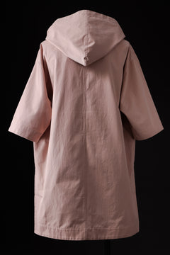 画像をギャラリービューアに読み込む, A.F ARTEFACT HALF SLEEVE HOODIE SHIRT (PINK)
