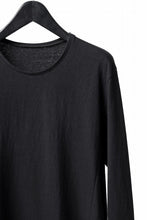 画像をギャラリービューアに読み込む, black crow x LOOM exclusive long sleeve tops / zimbabwe cotton jersey (black)