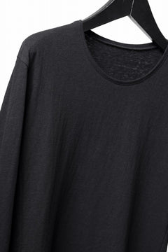 画像をギャラリービューアに読み込む, black crow x LOOM exclusive long sleeve tops / zimbabwe cotton jersey (black)