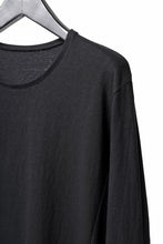 画像をギャラリービューアに読み込む, black crow x LOOM exclusive long sleeve tops / zimbabwe cotton jersey (black)