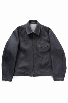 画像をギャラリービューアに読み込む, Y's for men COLLOR COMBI BLOUSON / 13oz UNEVEN YARN DENIM (BLUE)