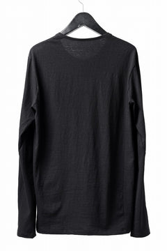 画像をギャラリービューアに読み込む, black crow x LOOM exclusive long sleeve tops / zimbabwe cotton jersey (black)