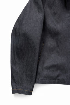 画像をギャラリービューアに読み込む, Y's for men COLLOR COMBI BLOUSON / 13oz UNEVEN YARN DENIM (BLUE)
