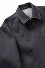 画像をギャラリービューアに読み込む, Y's for men COLLOR COMBI BLOUSON / 13oz UNEVEN YARN DENIM (BLUE)