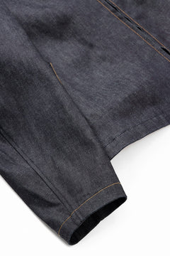 画像をギャラリービューアに読み込む, Y's for men COLLOR COMBI BLOUSON / 13oz UNEVEN YARN DENIM (BLUE)