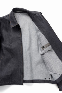 画像をギャラリービューアに読み込む, Y's for men COLLOR COMBI BLOUSON / 13oz UNEVEN YARN DENIM (BLUE)