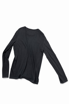 画像をギャラリービューアに読み込む, black crow x LOOM exclusive long sleeve tops / soft cotton jersey (d.grey)