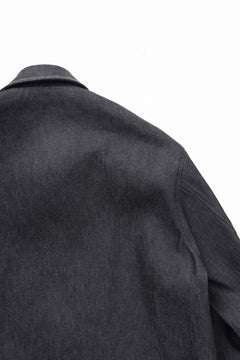 画像をギャラリービューアに読み込む, Y's for men COLLOR COMBI BLOUSON / 13oz UNEVEN YARN DENIM (BLUE)