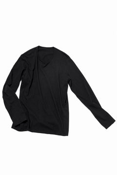 画像をギャラリービューアに読み込む, black crow x LOOM exclusive long sleeve tops / zimbabwe cotton jersey (black)