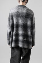 画像をギャラリービューアに読み込む, th products Inflated Oversized Crew / 1/4.5 kasuri loop knit (mono)