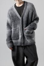 画像をギャラリービューアに読み込む, TARO HORIUCHI / th products Inflated Cardigan / 1/4.5 kasuri loop knit (mono)