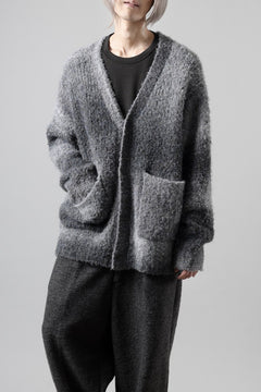 画像をギャラリービューアに読み込む, TARO HORIUCHI / th products Inflated Cardigan / 1/4.5 kasuri loop knit (mono)