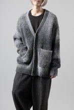 画像をギャラリービューアに読み込む, TARO HORIUCHI / th products Inflated Cardigan / 1/4.5 kasuri loop knit (mono)