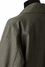 画像をギャラリービューアに読み込む, sus-sous british army gown coat / green denim (GREEN)