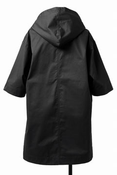 画像をギャラリービューアに読み込む, A.F ARTEFACT HALF SLEEVE HOODIE SHIRT (BLACK)