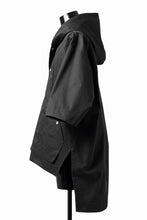 画像をギャラリービューアに読み込む, A.F ARTEFACT HALF SLEEVE HOODIE SHIRT (BLACK)