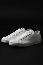 画像をギャラリービューアに読み込む, Y's for men LOW TOP SNEAKER / COTTON CANVAS (WHITE)
