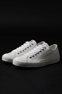 画像をギャラリービューアに読み込む, Y's for men LOW TOP SNEAKER / COTTON CANVAS (WHITE)