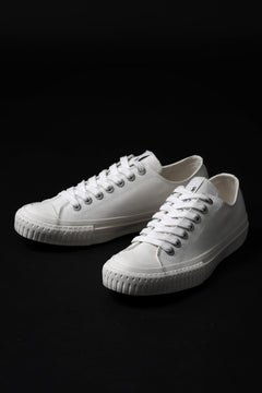 画像をギャラリービューアに読み込む, Y's for men LOW TOP SNEAKER / COTTON CANVAS (WHITE)