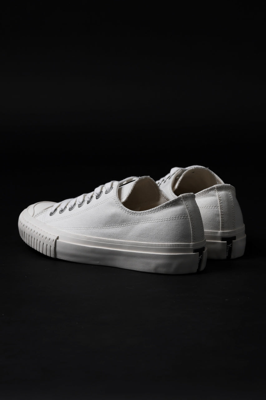 画像をギャラリービューアに読み込む, Y's for men LOW TOP SNEAKER / COTTON CANVAS (WHITE)
