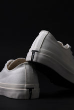 画像をギャラリービューアに読み込む, Y's for men LOW TOP SNEAKER / COTTON CANVAS (WHITE)