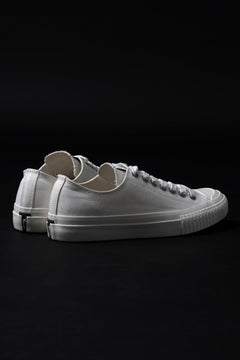 画像をギャラリービューアに読み込む, Y's for men LOW TOP SNEAKER / COTTON CANVAS (WHITE)
