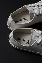画像をギャラリービューアに読み込む, Y's for men LOW TOP SNEAKER / COTTON CANVAS (WHITE)