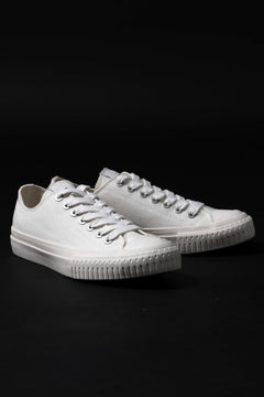 画像をギャラリービューアに読み込む, Y's for men LOW TOP SNEAKER / COTTON CANVAS (WHITE)