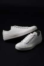 画像をギャラリービューアに読み込む, Y's for men LOW TOP SNEAKER / COTTON CANVAS (WHITE)