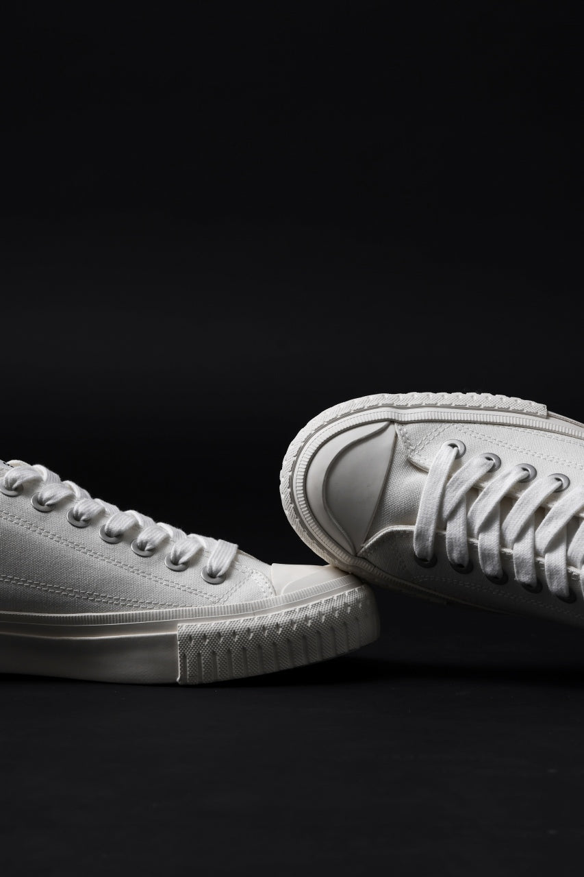 画像をギャラリービューアに読み込む, Y's for men LOW TOP SNEAKER / COTTON CANVAS (WHITE)