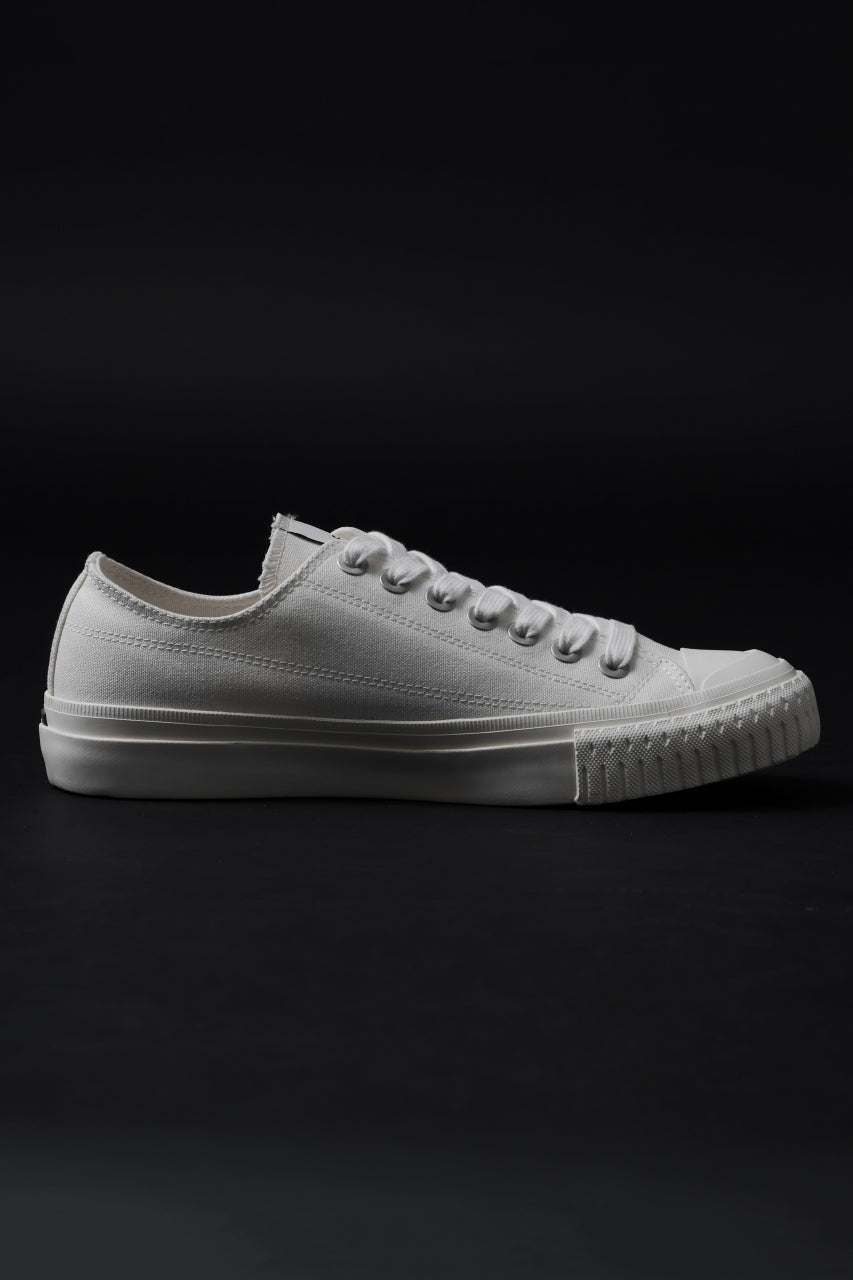 画像をギャラリービューアに読み込む, Y's for men LOW TOP SNEAKER / COTTON CANVAS (WHITE)