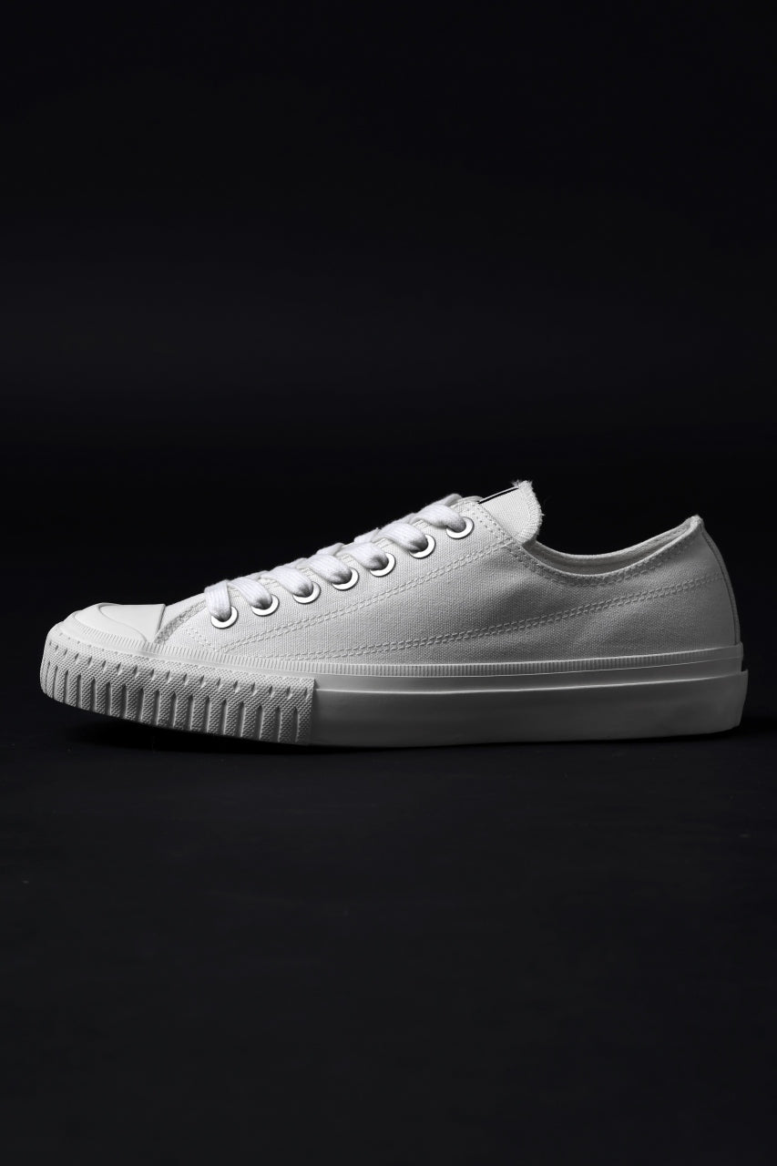 画像をギャラリービューアに読み込む, Y's for men LOW TOP SNEAKER / COTTON CANVAS (WHITE)