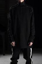 画像をギャラリービューアに読み込む, thom/krom BOTTLE NECK L/S TOPS / DOUBLE FACE JERSEY (BLACK / WHITE)
