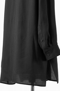 画像をギャラリービューアに読み込む, Y's for men MONOCHROME SAFARI POCKET SHIRT / CELLULOSE LAWN + COTTON (BLACK)